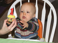 R's 1st b-day, photo by TGS