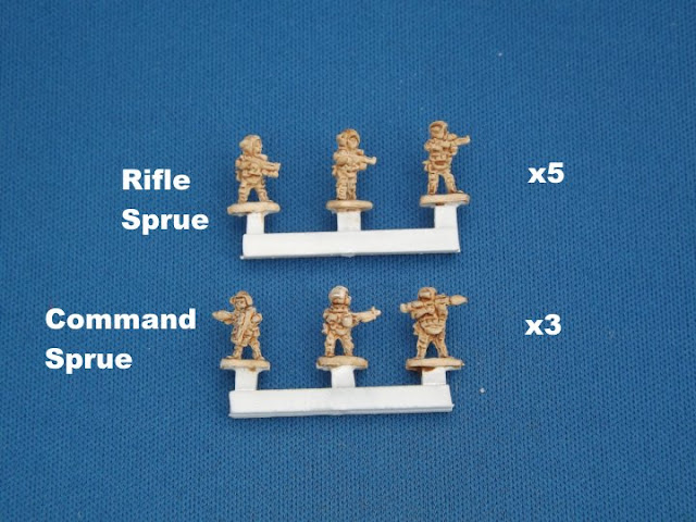 Brigade Models: 6mm Science Fiction Polish Infantry Miniatures