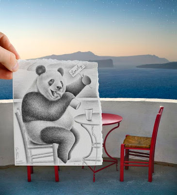 Pencil versus Camera by Ben Heine Seen On www.coolpicturegallery.us