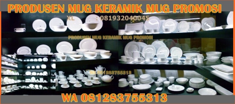 Produksi Distributor  Souvenir Mug Keramik  Promosi Jual 