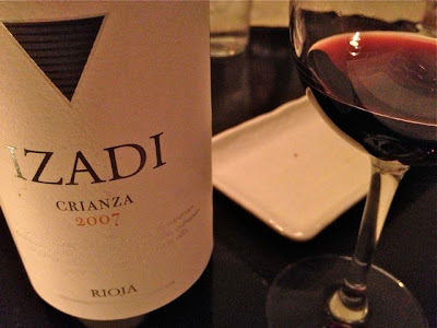 Izadi Crianza 2007. Kotobuki 85 Blog Esteban Capdevila