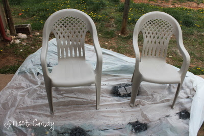 These were our chairs for the