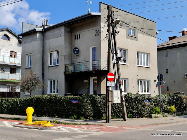 Warszawa Warsaw Nowe Włochy kamienica przedwojenna ulica Wysockiego miasto-ogród Włochy