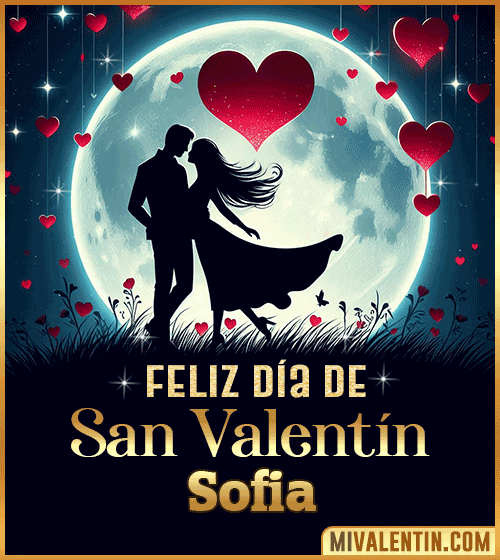 Feliz día de San Valentin Sofia