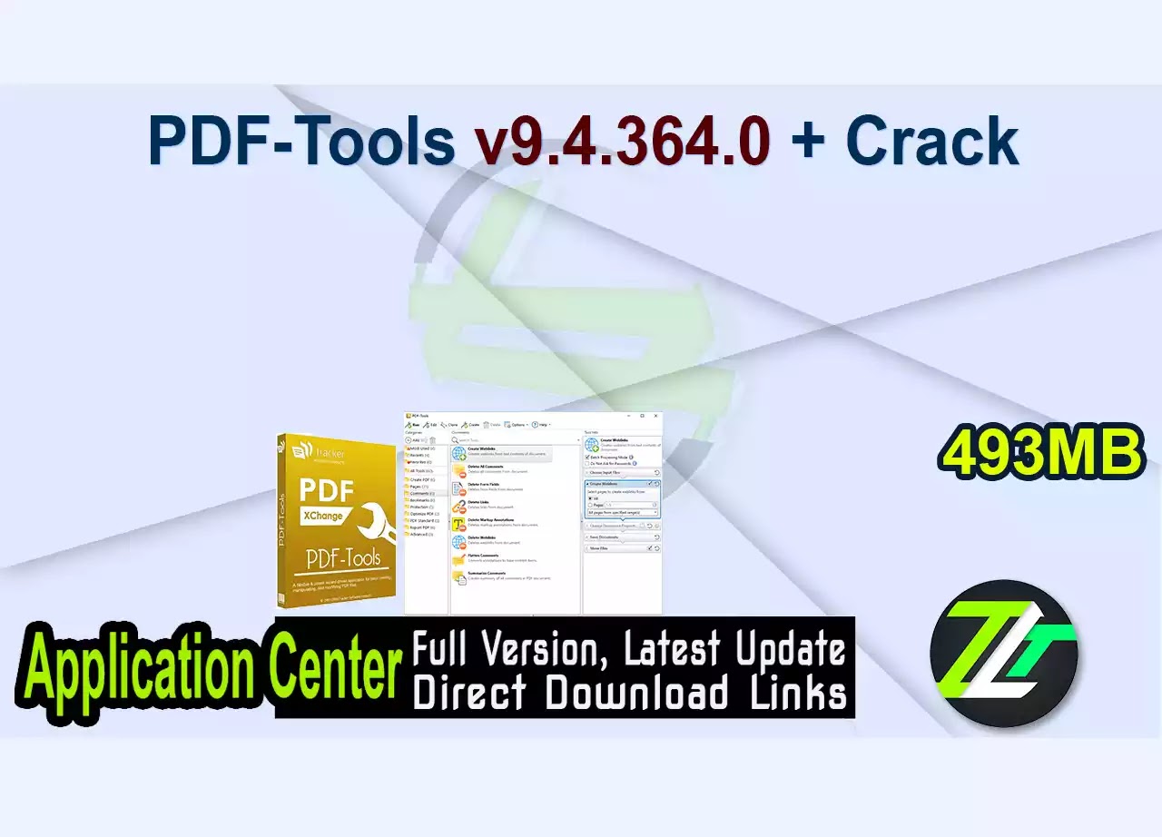 PDF-Tools v9.4.364.0 + Crack