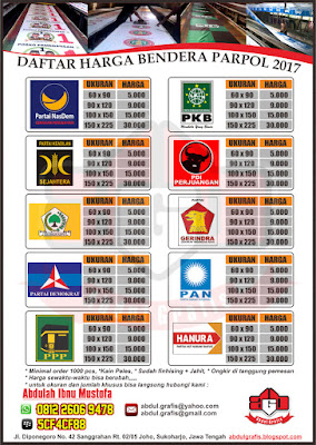 Harga bendera partai