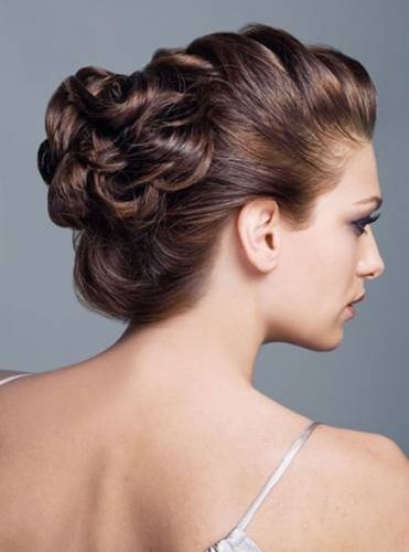 easy wedding updos for long hair 