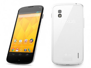 Nexus 4 Warna Putih Diluncurkan Google