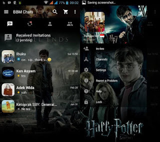 BBM MOD Harry Potter V3.0.0.18 Apk