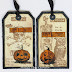 Vintage Halloween tags
