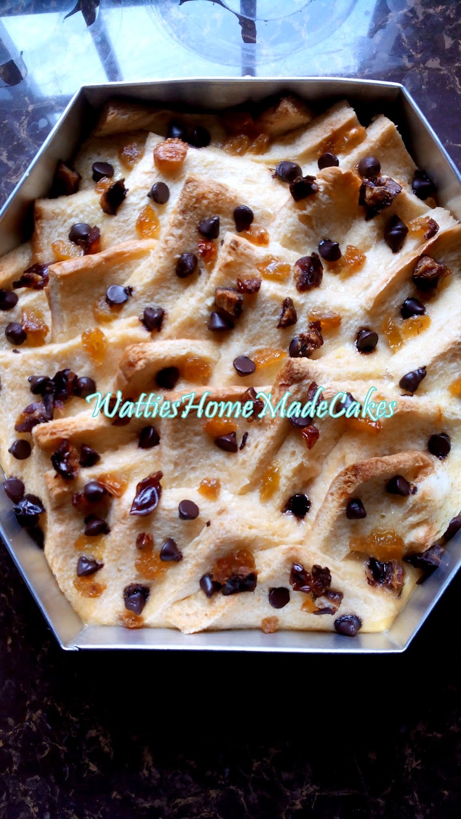 Wattie's HomeMade: Chocolate Butter Bread Pudding / Puding 