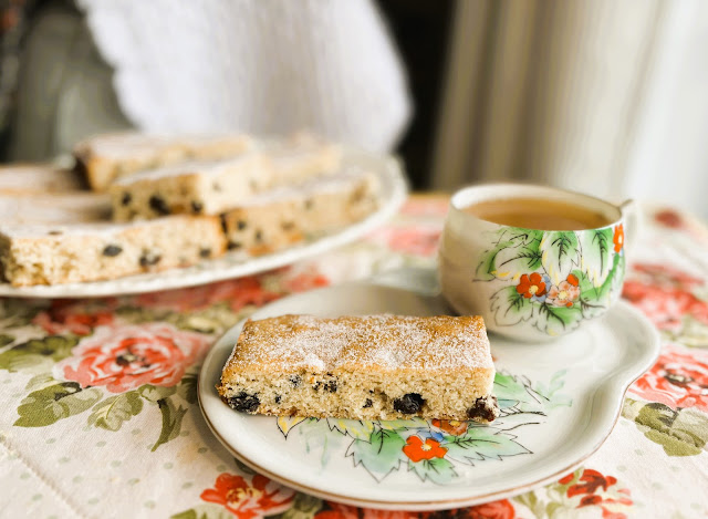 Old Fashioned Tea Cake Slices