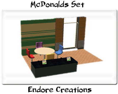 Endore McDonalds Set (Endore) lassoares-rct3