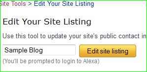 mendaftarkan blog di alexa rank