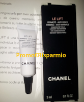 Logo In consegna i campioni omaggio Chanel Le Lift Concentrè Yeux