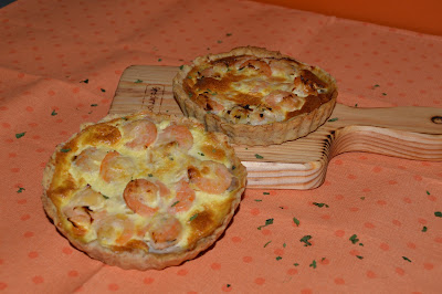 Tarteletes de Camarão e Alho-Francês