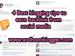 4 Blogging Tips To Get Backlinks From Social Media Users 