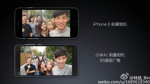 Perbandingan Kamera Depan Xiaomi Mi 4c Dengan iPhone 6