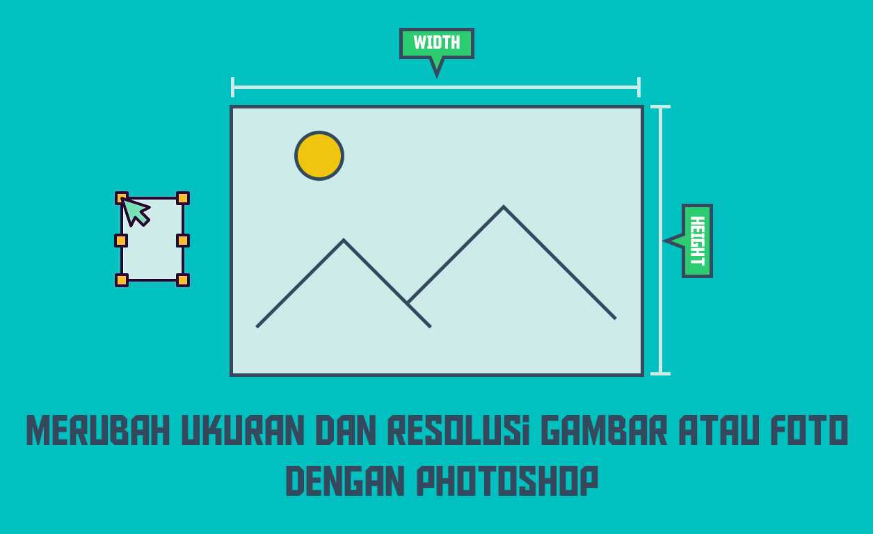 Merubah Ukuran Dan Resolusi Gambar Atau Foto Dengan Photoshop