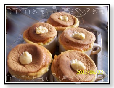 Hokkaido Chiffon Cupcakes