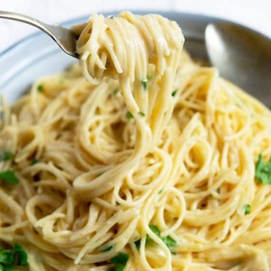 Parmesan Garlic Noodles #Dinner #SimpleRecipe