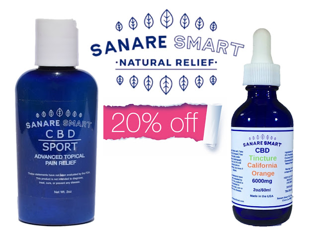 20% Discount on Sanare Smart CBD Products At Dealspotr By Barbies Beauty Bits