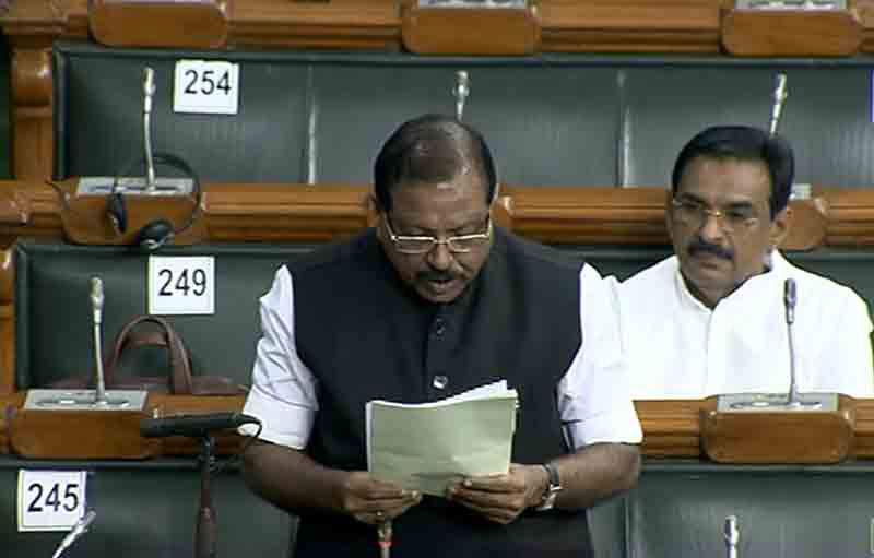 New Delhi, National, News, MP, Notice, Lok Sabha, BJP, Investigates, Central Government, Election,Congress, Attack, Allegation, Party, Politics, Political-News, Top-Headlines, Rajmohan Unnithan MP gives adjournment motion notice in Lok Sabha.