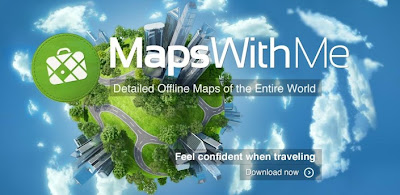 Maps With Me Pro v2.4.6 - Mapas Offline para Android