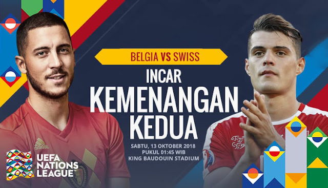 PREDIKSI Belgia vs Swiss: Mengincar Kemenangan Kedua