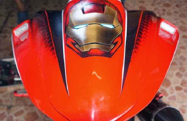 Kawasaki Ninja 250 Fi Model Iron Man Modf