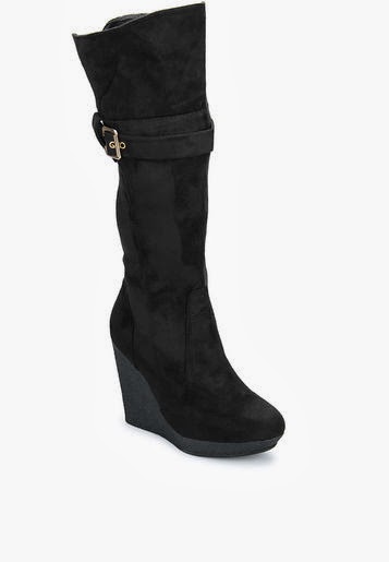 Black Knee-High Boots