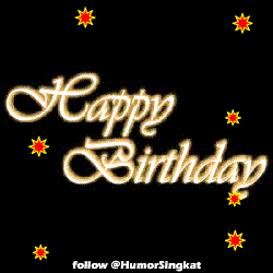 Gambar Animasi DP BBM Selamat Ulang Tahun Happy Birhtday 