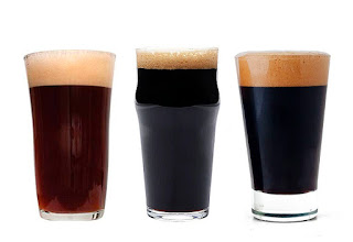 Tres cervezas de estilos Porter