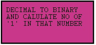 C Program to Convert a Decimal Number to Binary