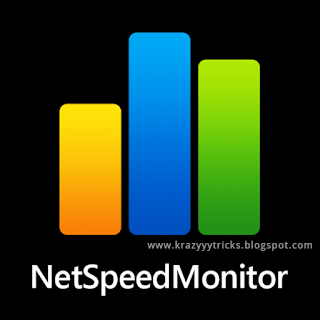 NetSpeedMonitor - Internet Speed Monitor for Windows in Taskbar - Krazyyy Tricks