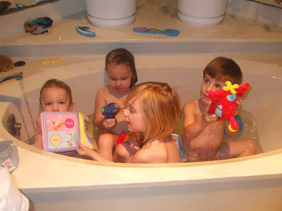 The 5 K's: Rub a Dub Dub, 4 kids in a Tub