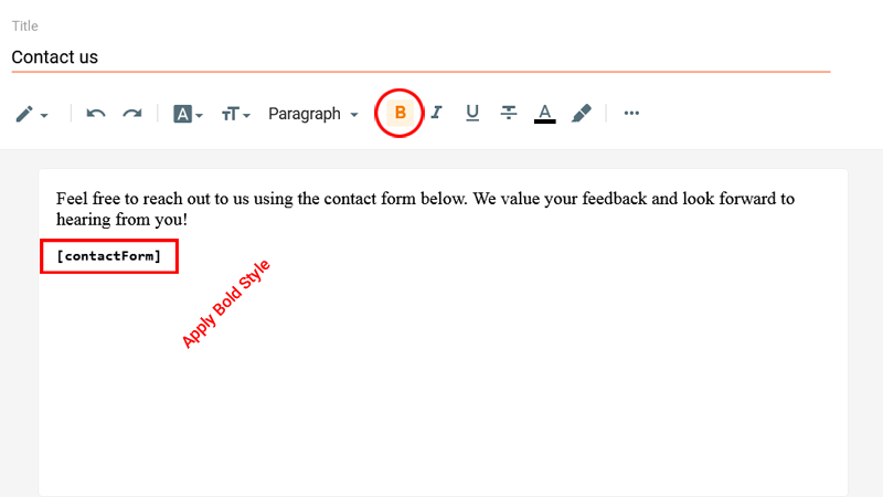 Add Contact Form in Blogger Page