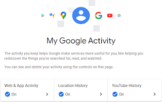 Google Activity Dashboard