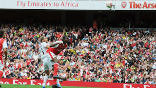 Pictures From Arsenal Legends vs AC Milan Legends Match