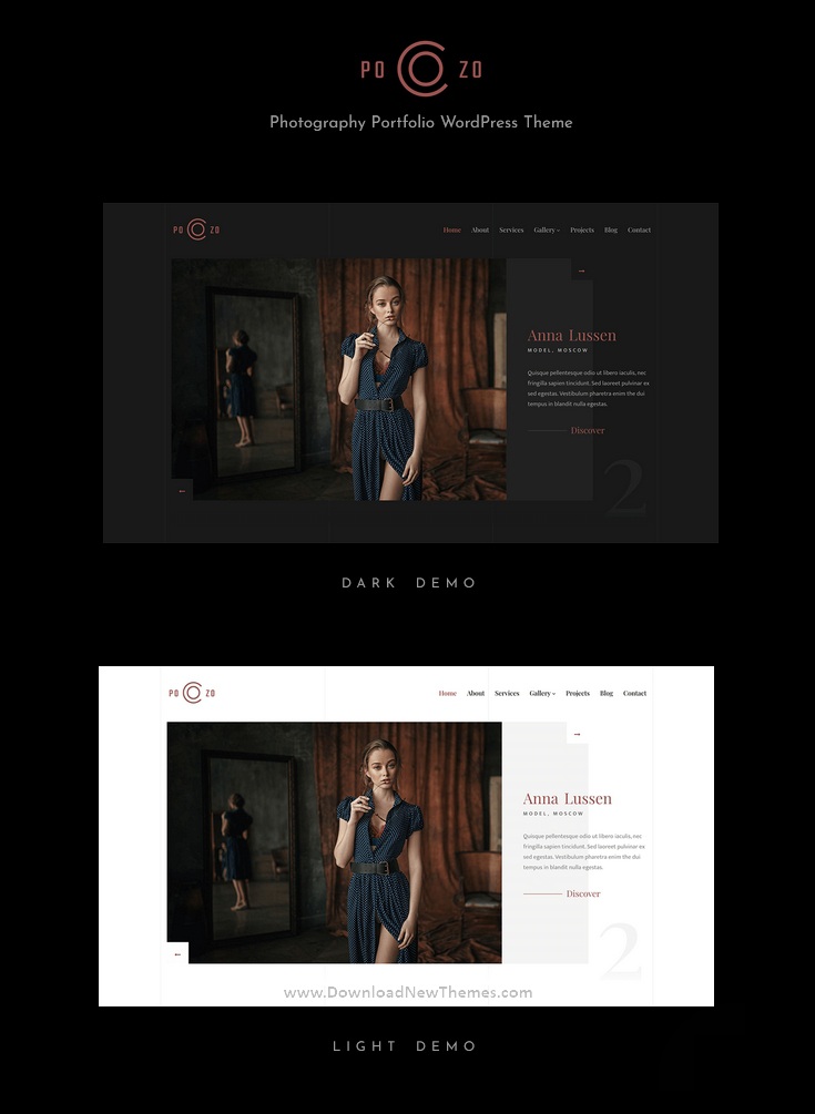 Photography Portfolio WordPress Theme