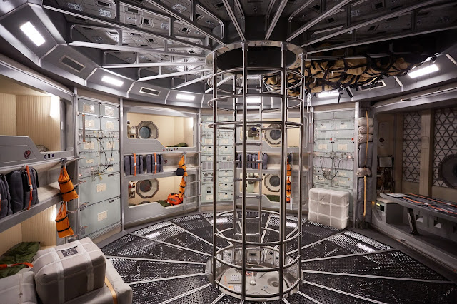 National Geographic 'Mars' - inside Daedalus spaceship