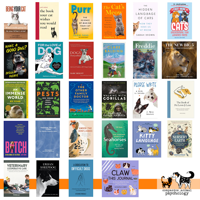 The covers of some of the books about animals published in 2023