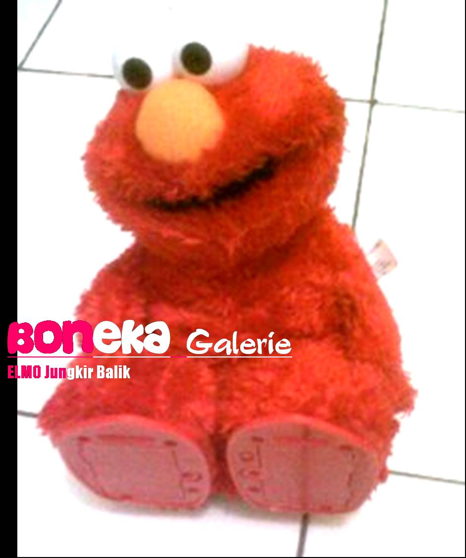 Boneka Galerie ELMO Jungkir Balik Import