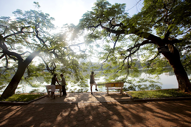 Ejercicio lago Hoan Kiem Hanoi