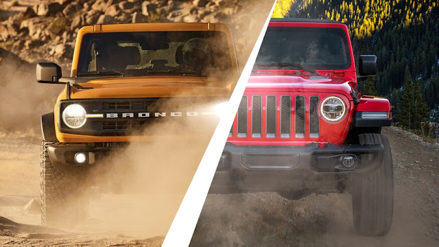 Ford Bronco vs Jeep wrangler
