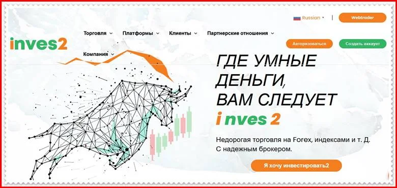 [ЛОХОТРОН] inves2.com – Отзывы, развод? Компания Inves2 Limited мошенники!