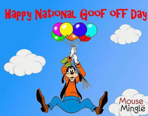 National Goof Off Day Wishes For Facebook