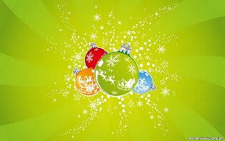 new year ornamental background
