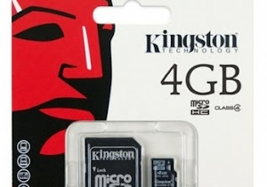 Memoria MicroSd Kingston 4GB Clase 4