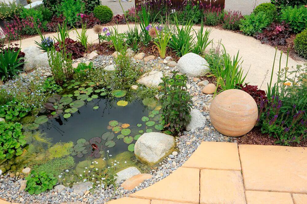 pictures of landscaping with rocks
